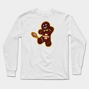 Washington Commanders Gingerbread Man Long Sleeve T-Shirt